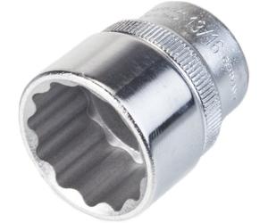 HAZET 880AZ-13/16 32 mm 12-Point Traction Profile Socket - Chrome-Plated/Polished