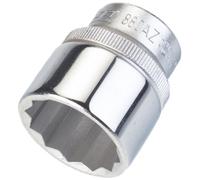 HAZET 880AZ-7/8 34 mm 12-Point Traction Profile Socket - Chrome-Plated/Polished