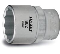 HAZET 880Z-12 27 mm 12-Point Traction Profile Socket - Chrome-Plated/Polished
