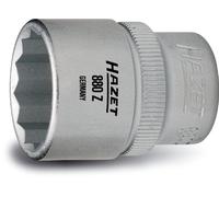 HAZET 880Z-21 31.5 mm 12-Point Traction Profile Socket - Chrome-Plated/Polished