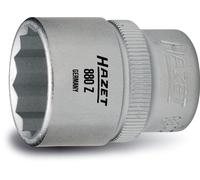 HAZET 880Z-22 22 mm 12-Point Traction Profile Socket - Chrome-Plated/Polished