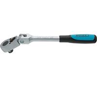 HAZET 8816GK 218 mm Polished Reversible Ratchet with Hinge Joint - Chrome-Plated