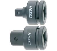 Hazet 8858-2 Bit Adapter 1/4" to 3/8" Chrome-Plated Square Drive