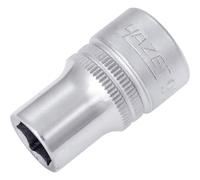 HAZET 900-11 38 mm 6-Point Hexagon Traction Profile Socket - Chrome-Plated/Polished