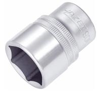 HAZET 900-23 41.5 mm 6-Point Hexagon Traction Profile Socket - Chrome-Plated/Polished