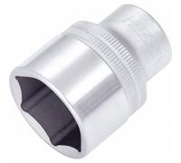 HAZET 900-27 46 mm 6-Point Hexagon Traction Profile Socket - Chrome-Plated/Polished