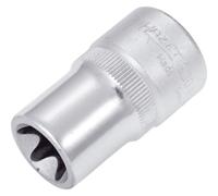 HAZET TORX® Socket 900-E16 E16 Chrome Vanadium Steel Knurled