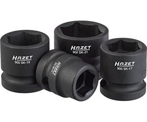 HAZET 900SK/4 29 mm Hexagon Traction Profile Impact Socket Set - Multi-Colour