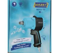 Hazet 9012TT Pneumatic Impact Wrench 1/2" Twin Turbo Max. 2200 Nm