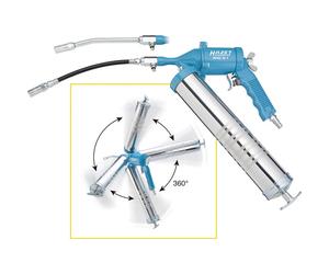 Hazet 9042N-1 Air-operated Grease Gun 6.3 Bar 360° Adjustable 400ml