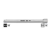 HAZET 918-23 575 mm Polished Head Extension - Chrome-Plated