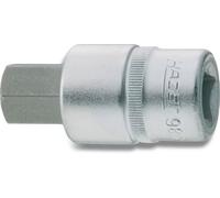 Hazet 986-8 Size 8mm 12.5mm/ 1/2-inch Screwdriver Socket