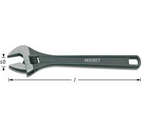 HAZET Adjustable Wrench - External Hexagon Profile 279-10