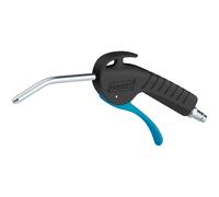 Hazet 9040P-1 Air Gun Curved Nozzle 16 Bar 84 dB 8mm Tube