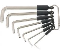 Hazet Angle Screwdriver Set Internal Hex Profile 7 Pieces 2100/7R