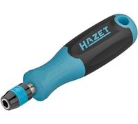 HAZET Bit Holder 811BH 1/4" Hex 132.5mm Length Bayonet Lock Non-Slip 3 Component Handle for High Power Transmission for Manual and Machine Operation