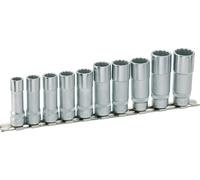 Hazet Double 6Pt. Socket Wrench Set 10Mm 3/8" 10-Piece 880TZ/10H