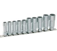 Hazet Double 6Pt. Socket Wrench Set 10Mm 3/8" 10-Piece 880TZ/10H