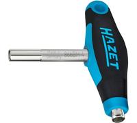 HAZET Double Bit Holder with T-Handle 866BH-4, 1/4 Inch Hex