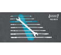 Hazet Double-Ended Wrench Set External Hex Profile 8 Pieces 163-95/8