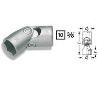Hazet Double Joint Wrench 14mm 10mm 3/8"