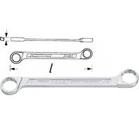 Hazet Double Ring Spanner External Double Hex Traction Profile 8x9 610N-8X9
