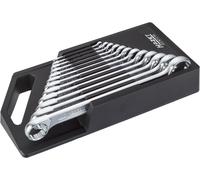 Hazet Double Ring Spanner Set Double Hex Traction Profile 12 Pieces 610N