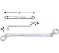 HAZET Double Ring Wrench Outer Double Hexagon Profile 21X22 630-21X22