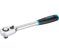 HAZET HiPer 916HPS Fine Tooth Reversible Ratchet I Output: ½ Inch (12.5 mm) Square I 275 mm I with Switch Lever and Locking Function