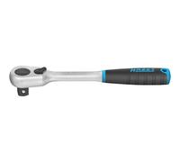 Hazet HiPer cricchetto reversibile a denti fini 916HPK, attacco Quadro da 1/2 pollice, angolo di lavoro Ridotto 4, estremamente resistente, per l'utilizzo negli spazi più ristretti