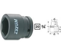 Hazet Impact Socket Insert 34mm 3/4" 20mm 1000S-34
