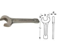 Hazet Impact Socket Wrench - External Hex Profile - 65 452-65
