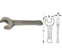 Hazet Impact Socket Wrench - External Hex Profile - 85 452-85