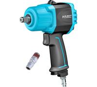 HAZET Impact Wrench 9012TT I Max. loosening torque1622ft-lbs/t 2200 Nm, Square Drive 12.5 mm (1/2 inch) I High-Performance Double-Hammer Impact Wrench - with Twin-Turbo Technology