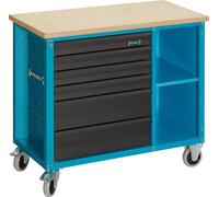 Hazet Mobile Workbench Drawers Flat: 4x80x527x348mm Drawers High: 2x165x