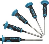 HAZET Pin Punch Set 751LHS/5 I 2-Component Handle with Hand Guard I 5-Piece Set