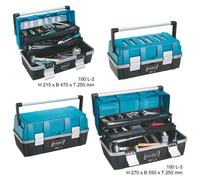 HAZET 190L-2 215 x 470 x 250 mm Plastic Tool Box - Multi-Colour