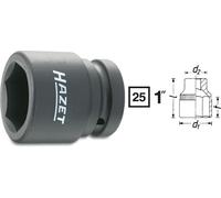 Hazet Power Impact Socket 50mm 1" 25mm External Hex 1100S-50