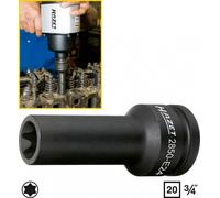 Hazet Power Insert TORX® 20mm 3/4" Outside TORX® 2850-E24