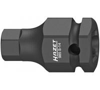 HAZET Power Socket Screwdriver 1/2" 12.5Mm Internal Hexagon