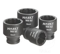 Hazet Power Tool Insert Set for Drive, Joint, and Axle Shafts, 4-Piece