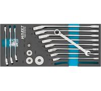 Hazet Ratchet Ring Spanner Set - Traction Profile 16 Pieces 163-515/16