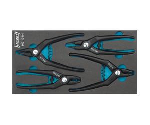 Hazet Retaining Ring/Circlip Pliers Set 4 Pieces No. 163-124/4 Tool Module