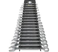 Hazet 603/17H 12-Point Profile Combination Wrench Set - Chrome-Plated