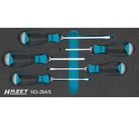 Hazet Screwdriver Set Impact Cap Cross Slot Ph 5-teilig 163-264/5