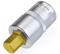 HAZET Screwdriver Socket 12.5Mm 1/2" Internal Hexagon 52Mm 986A-7