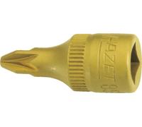 HAZET Screwdriver Socket Bit 6.3Mm 1/4" Pozidriv PZ 28Mm 8507