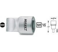 Hazet Screwdriver Socket Insert 12.5mm 1/2" Slot 38mm 980-2X1