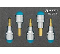 Hazet Screwdriver Socket Set 12.5mm 1/2" Internal Hex 5-Piece