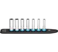 HAZET - SmartRail 1/4 Inch 850LG-SR/7 Plastic Socket Holder for 7 Sockets, Magnetic, Non-Slip, Easy to Use, Square Drive 6.3 mm (1/4 Inch)
